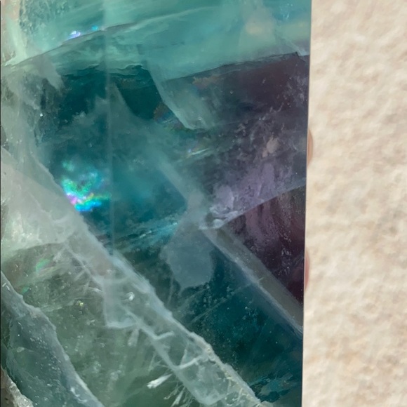 Fluorite point - Picture 4 of 8